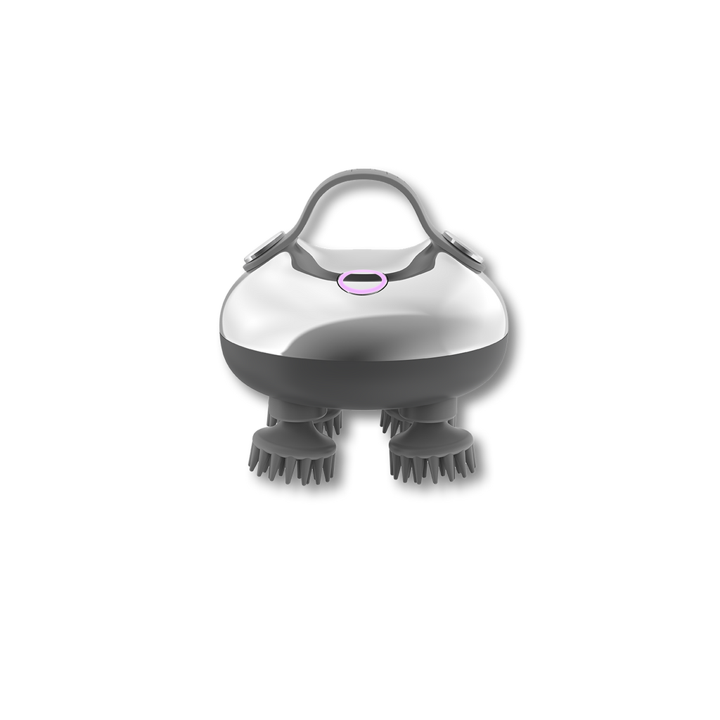 Silicone Scalp Massager | 3-Mode Electric Head Massager for Scalp Care & Oil Application