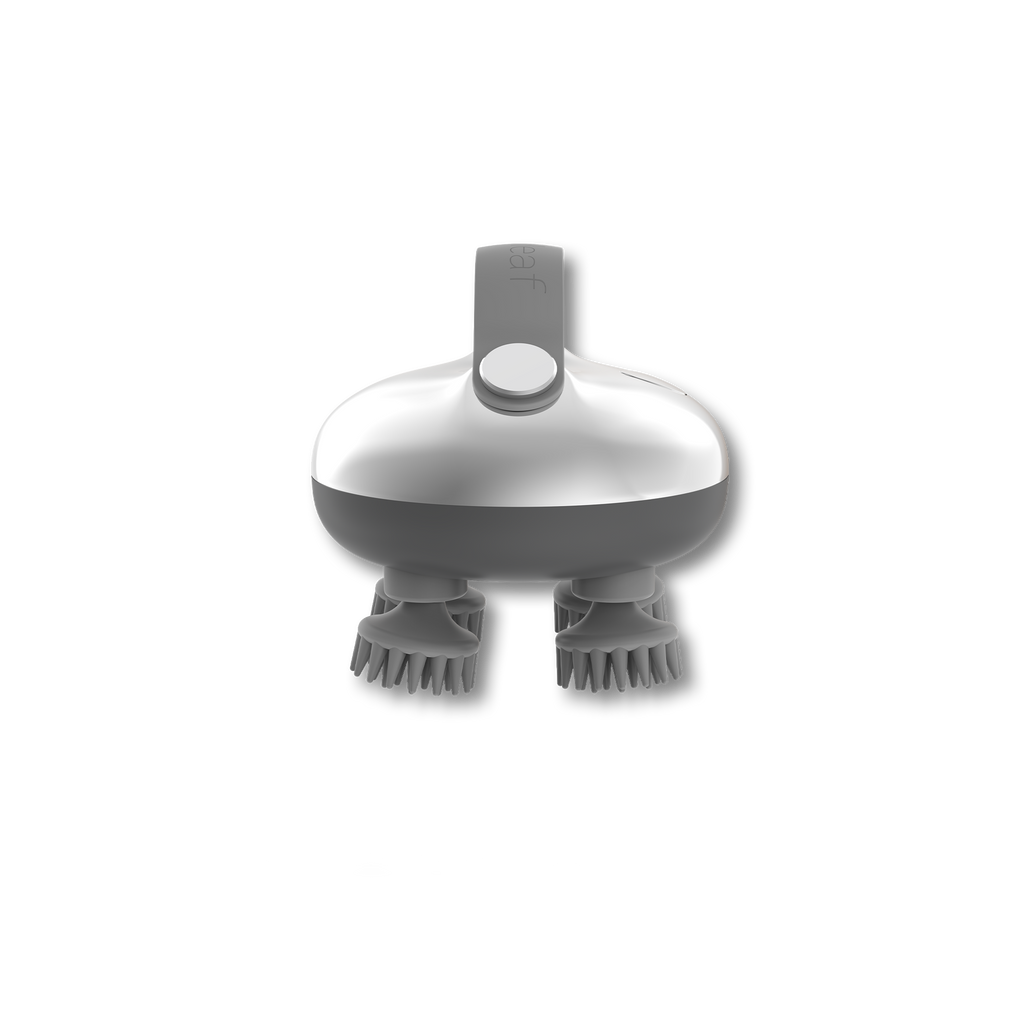 Silicone Scalp Massager | 3-Mode Electric Head Massager for Scalp Care & Oil Application