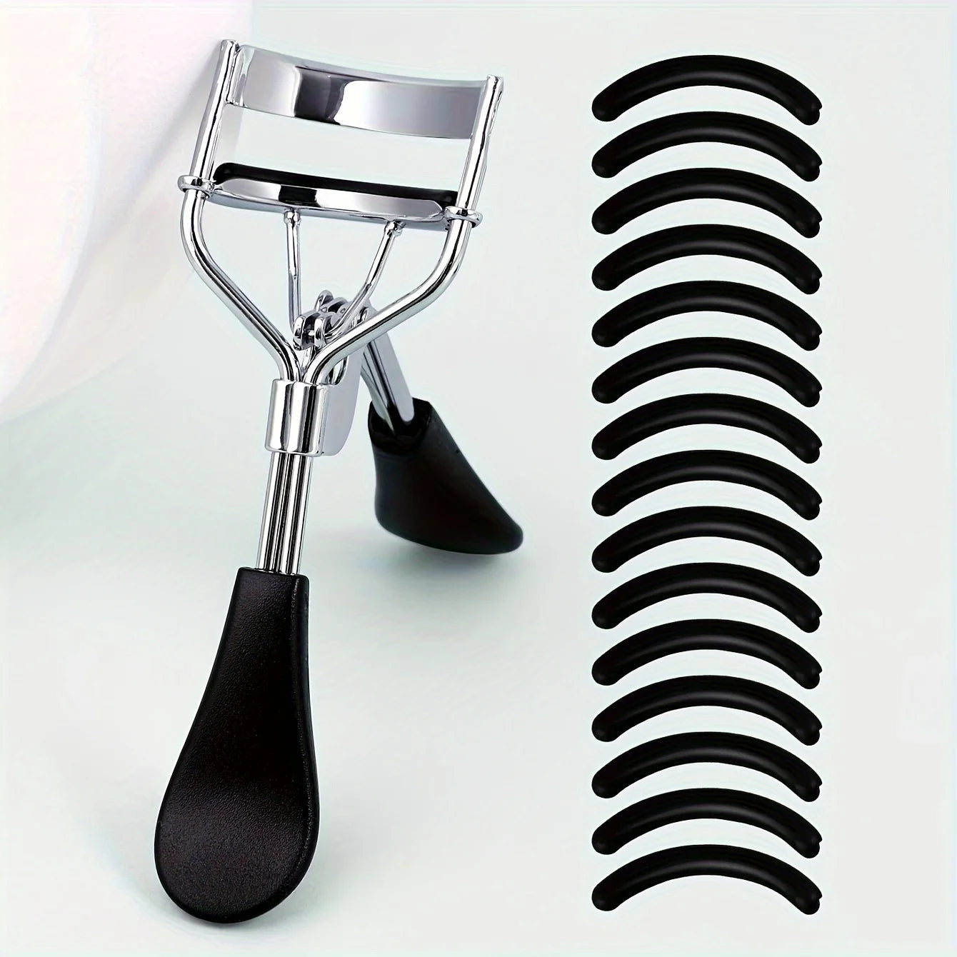1PC Portable Eyelash Curler - No Damage, Lift & Shape Big Eyes