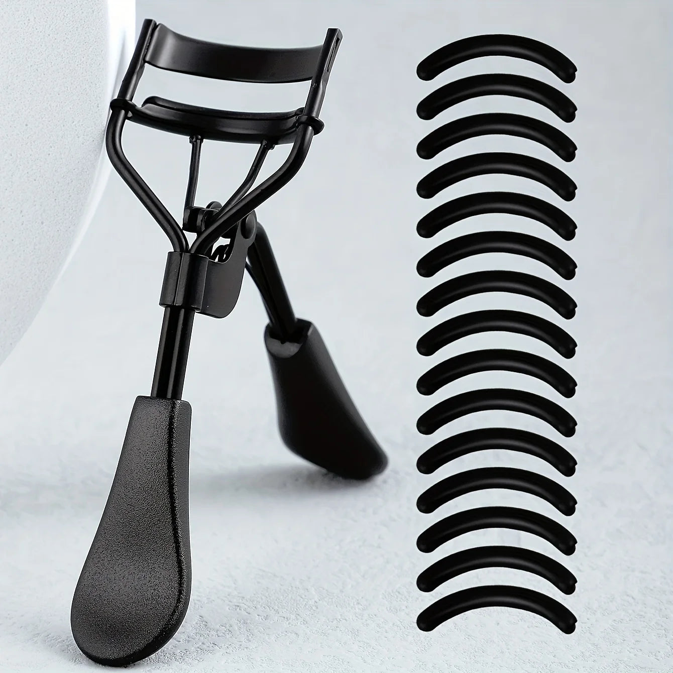 1PC Portable Eyelash Curler - No Damage, Lift & Shape Big Eyes