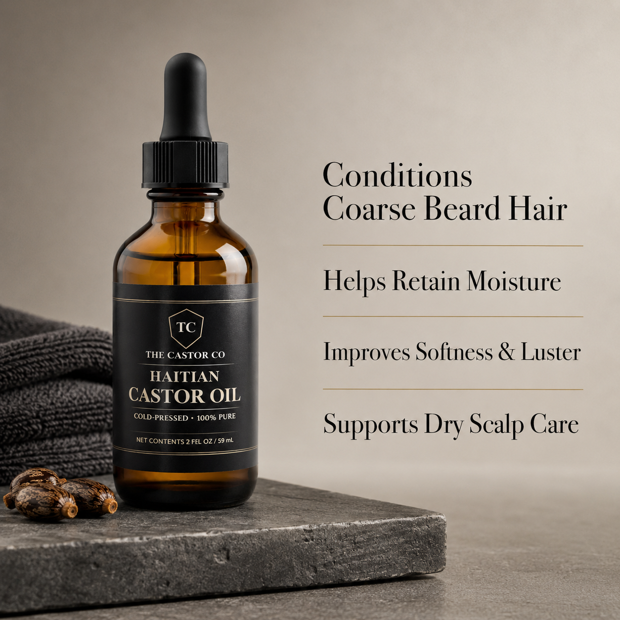 The Castor Co Haitian Castor Oil