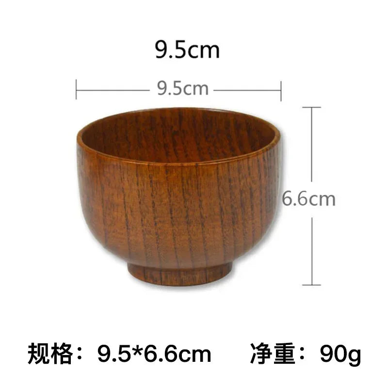 Durable Shaving Cream and Soap Bowl for Home Bathroom, Men Shaving Wooden Bowl