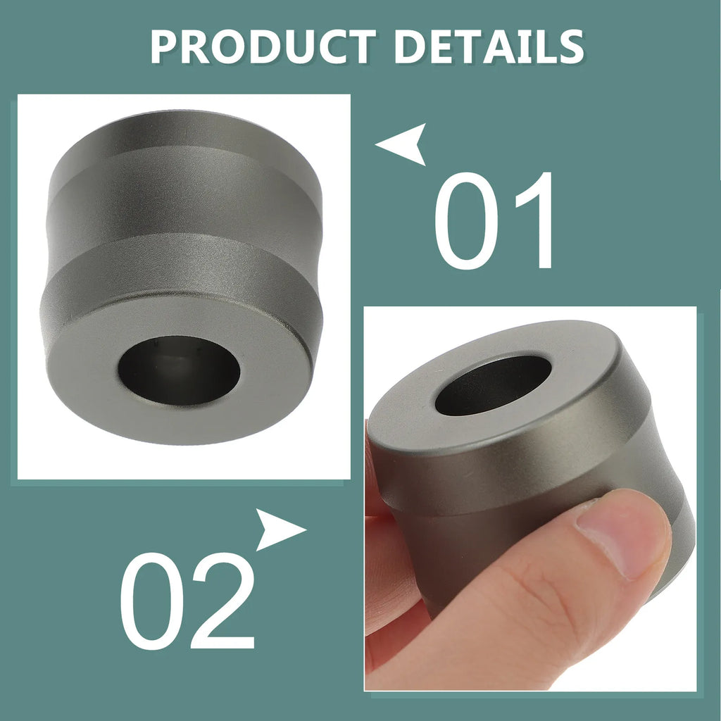 1Pcs Premium Aluminum Alloy Razor Stand Heavy Duty Non-Slip Shaving Razor Holder for Men Bathroom Desk Organizer Rust Proof