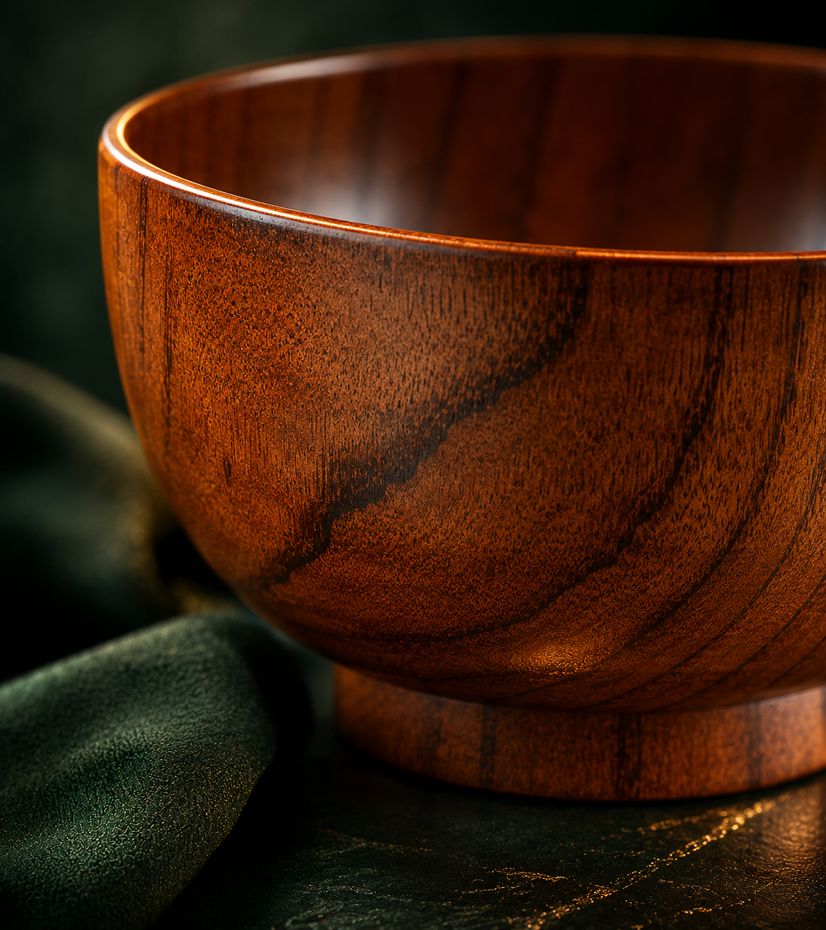 Artisan Wood Shaving Bowl | Gift Set for Men