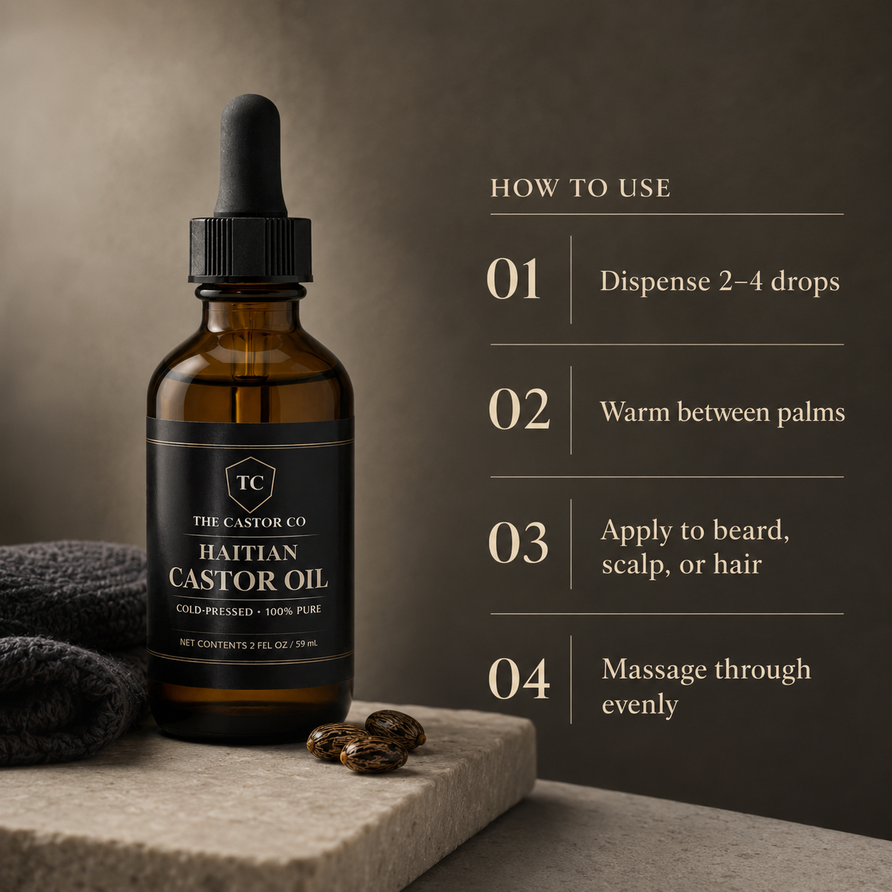 The Castor Co Haitian Castor Oil