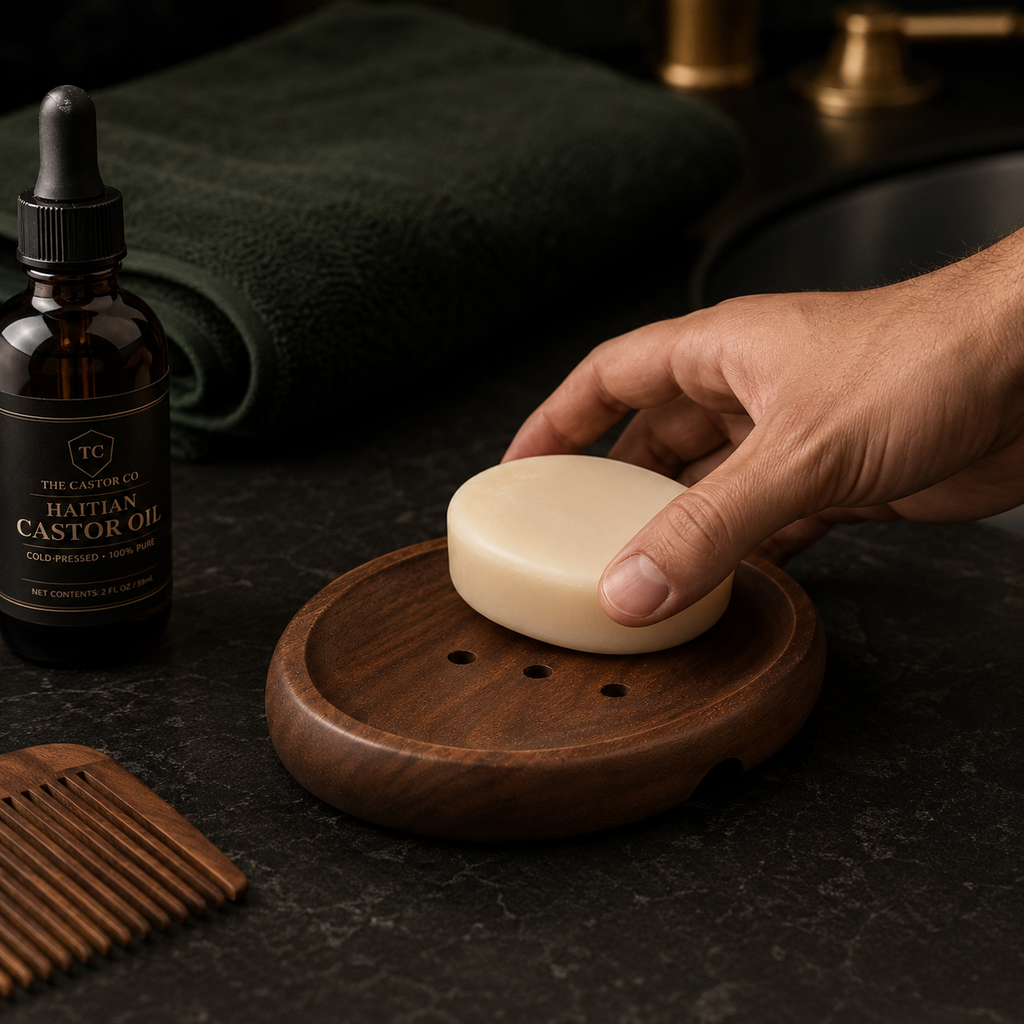 Handmade Walnut Soap Holder | Draining Wood Soap Dish