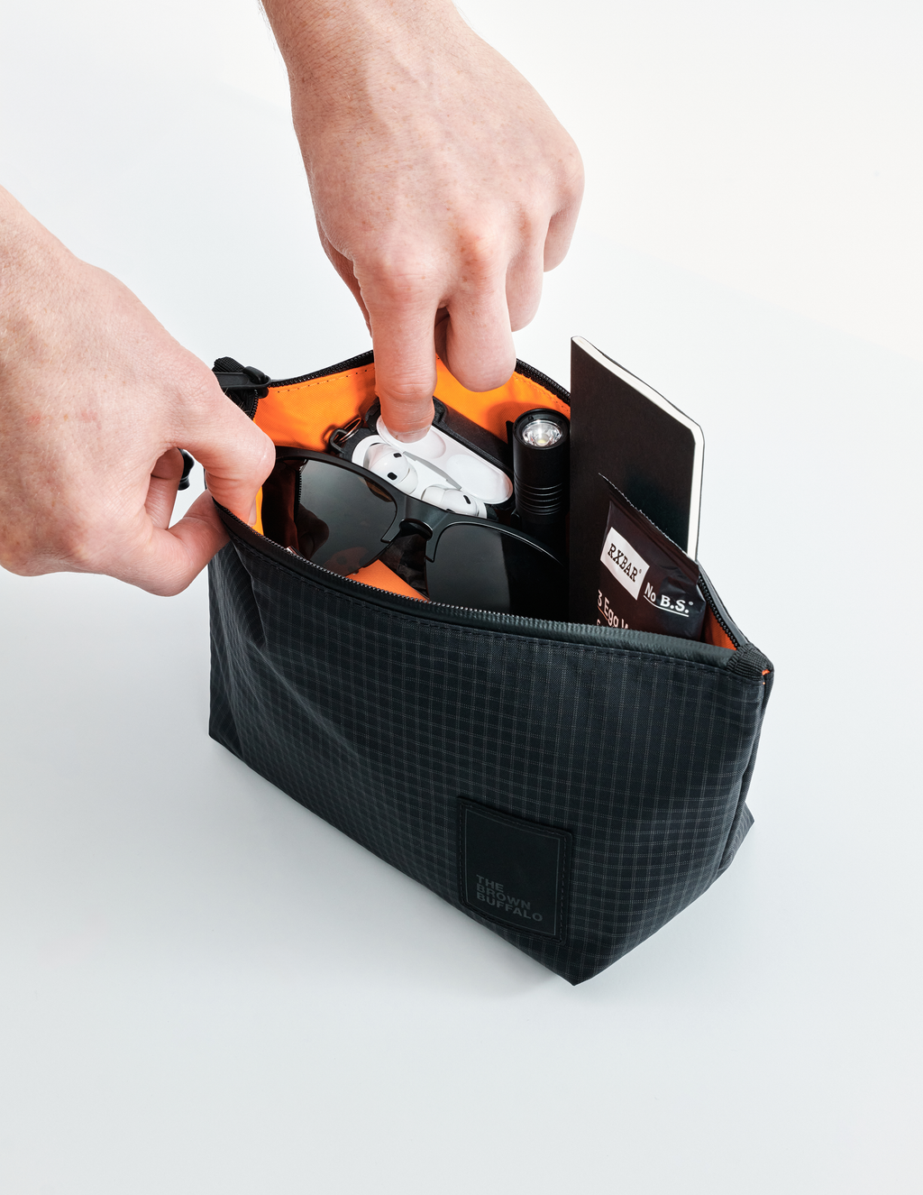 Dopp Kit | The Brown Buffalo Cordura Travel Toiletry Bag for Men